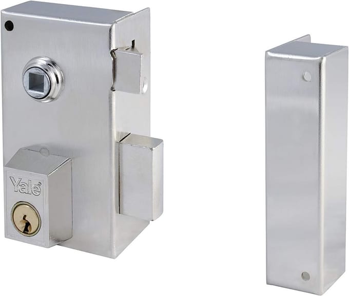 Standaard Slot voor Deur Insteek 40 mm Vernikkeld