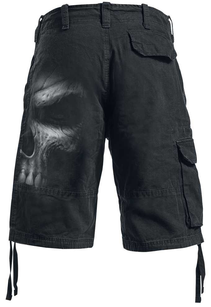 Spiral Shorts - Shadow Master - S tot M - voor Mannen - zwart