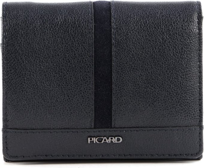 PICARD Leren Portemonnee Marie 1 Flap Wallet Ozean Blauw