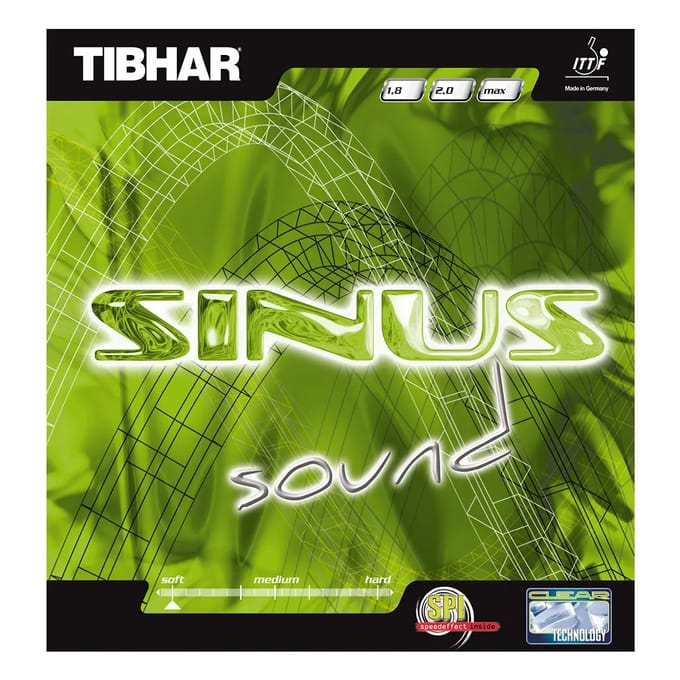 Tafeltennisrackethoes Tibhar Sinus Sound R