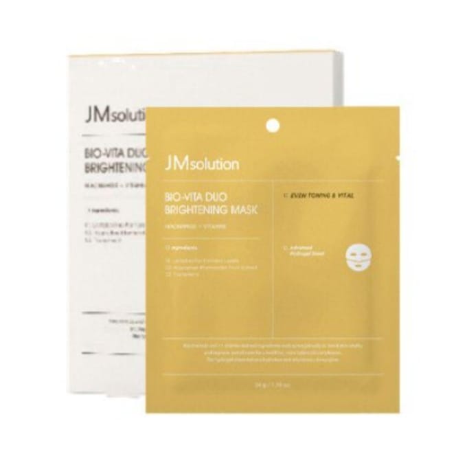 JMsolution Bio Mask Pack Set Maskerbladen Hydraterend Verhelderend Verstevigend Gezichtsmasker Vier Bladen Hyal Waterfull