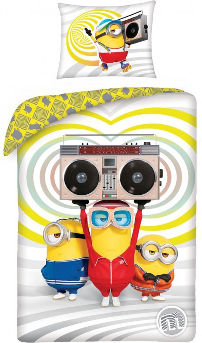 Minions Dekbedovertrek Party Time - 140 x 200 cm - Katoen