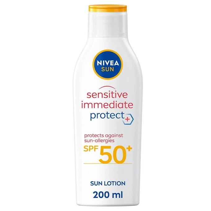 Nivea Sensitive Immediate Protect Sun Allergy Lotion SPF50+ - 200 ml