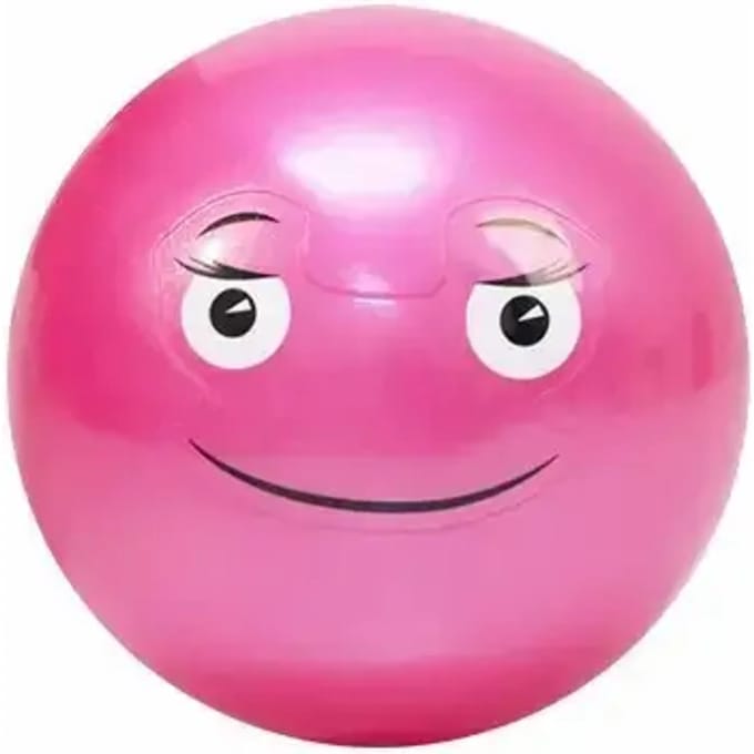 Grappig gezicht pvc bal Softee