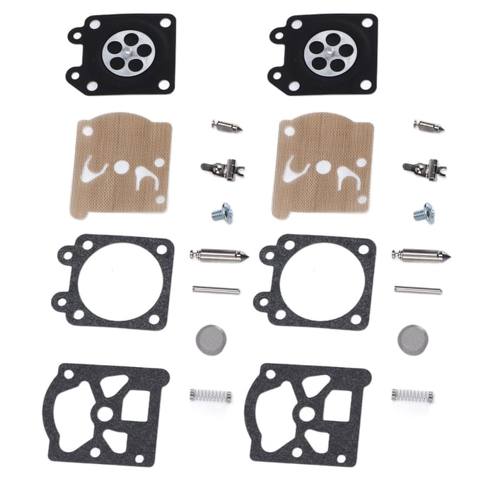 2 Jeux Kit de Réparation Carburateur Remplacement Convient pour Stihl 026 MS260 024 MS240 MS210 MS230 MS250 FS85 gray