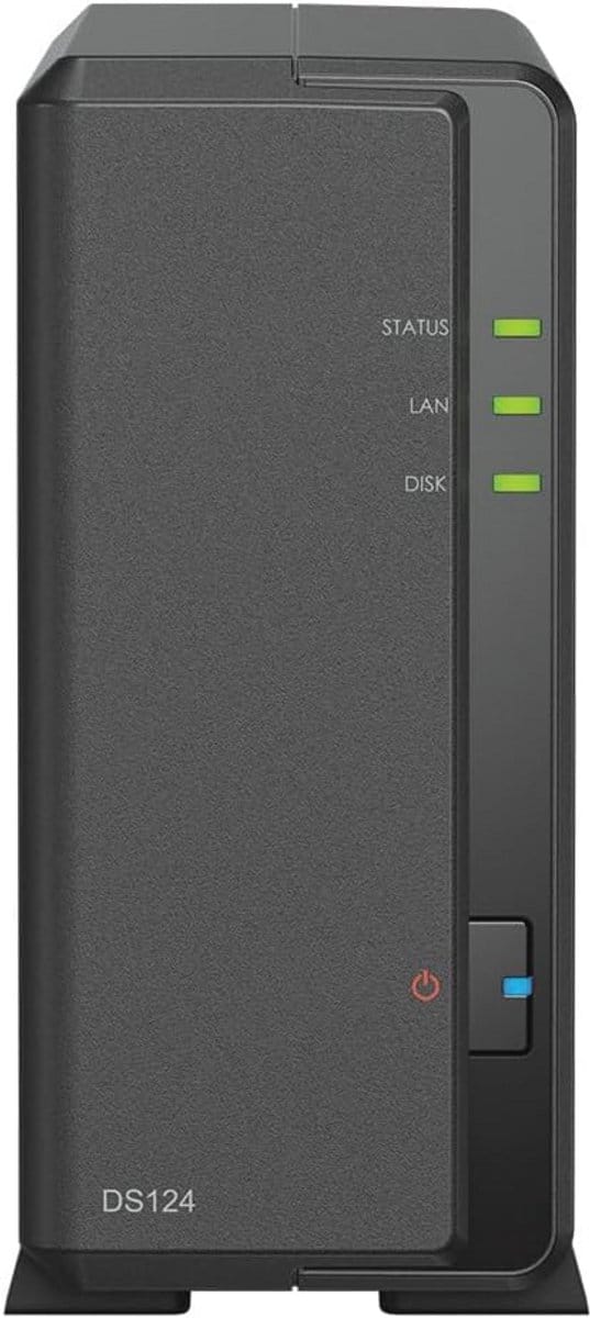 1-Bay NAS voor Gegevensbeheer met 2TB HDD en Intelligente Back-up