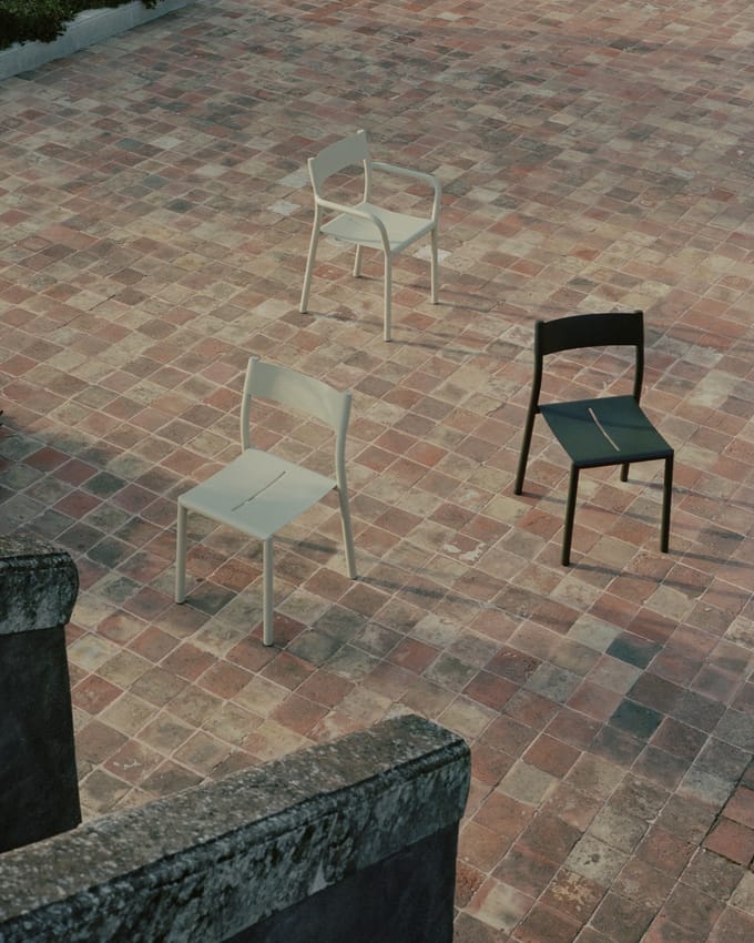 New Works May Stoel Outdoor - dark green