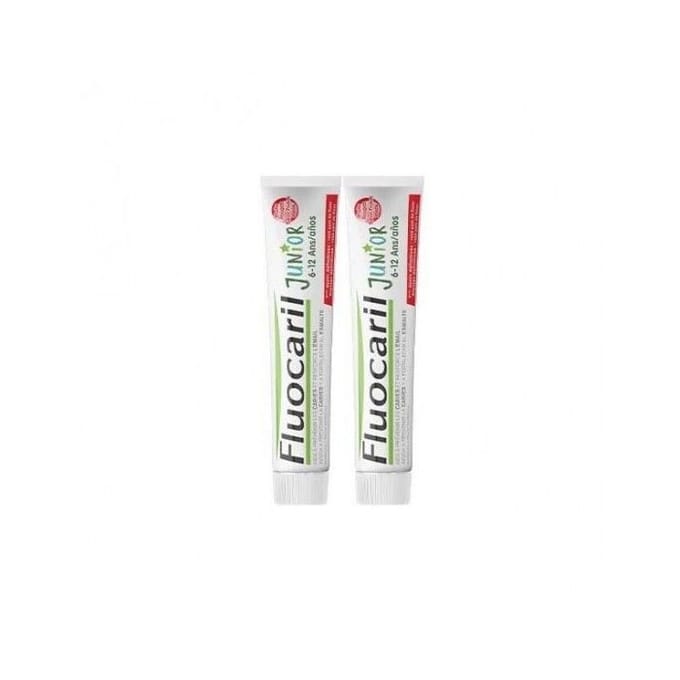 Fluocaril Junior Red Fruits Tooth Paste 2x75ml