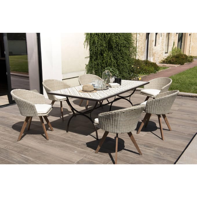 Tuinset Casablanca | Macabane