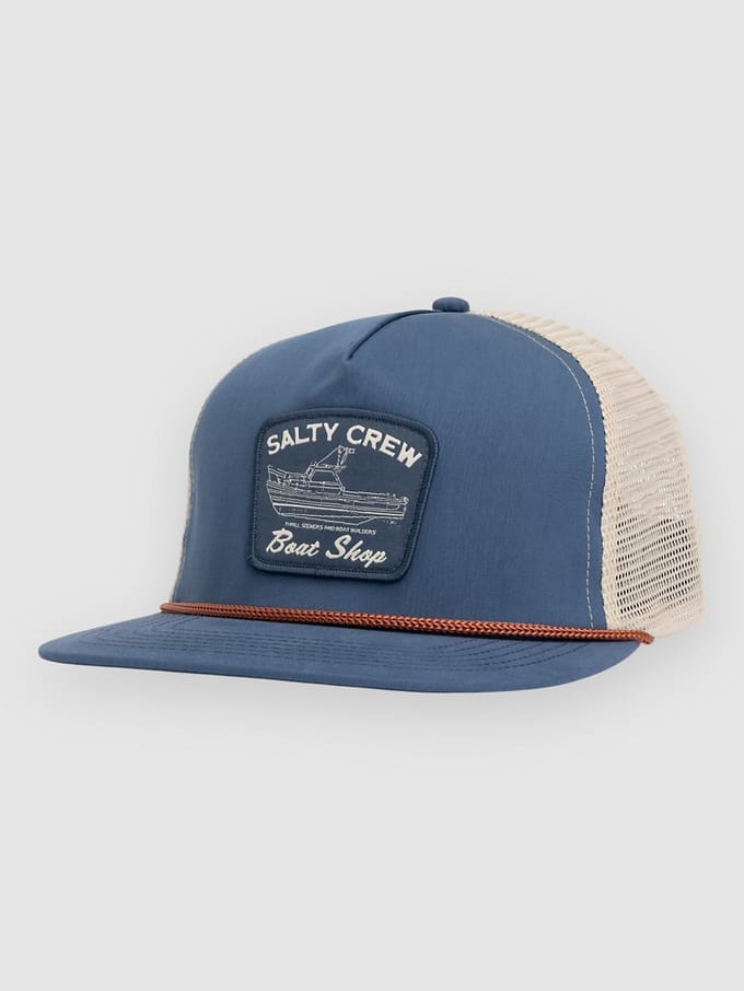 Salty Crew Boat Shop Trucker Pet Blauw Man,Vrouw