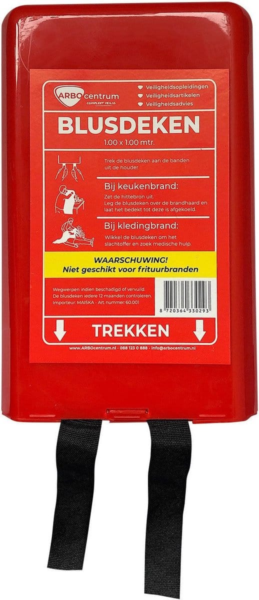 Blusdeken hardcase 100 x 100 cm