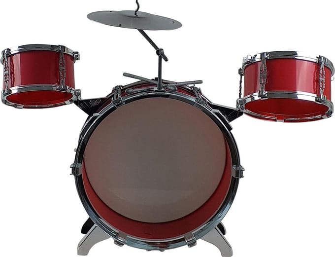 Drumstel Rood, Drumstel kind, Drumstel voor kinderen, drumset, speelgoed drumstel, drummen, drummer