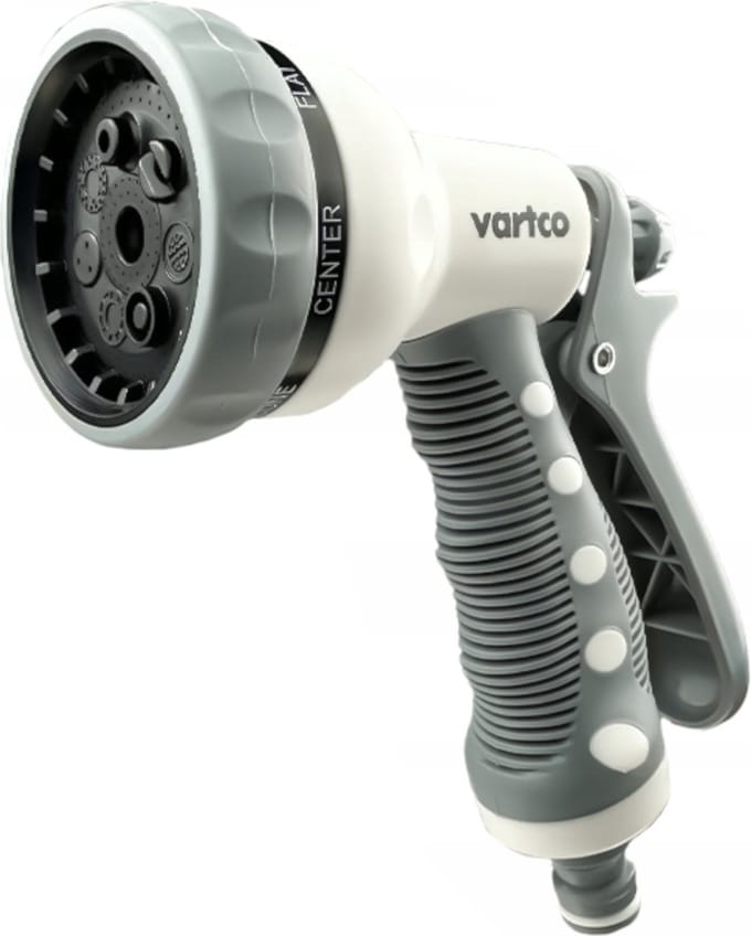 Vartco - Pistoolsproeier met 7 functies / Tuinsproeier - Grijs