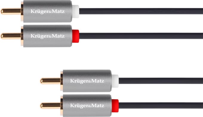 Krüger&Matz Basic - RCA-kabel - 500 cm