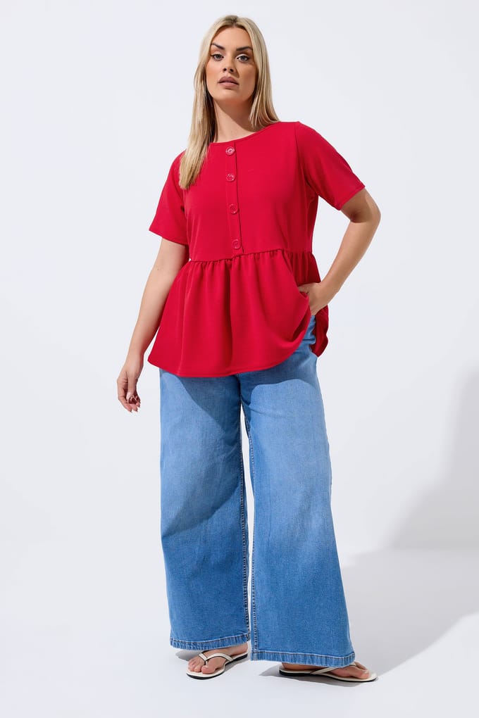 Limited Collection Rode Peplumtop Size 40