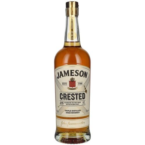 Jameson Whiskey Jameson CRESTED Triple Distilled Irish Whiskey 40% Vol. 0,7l