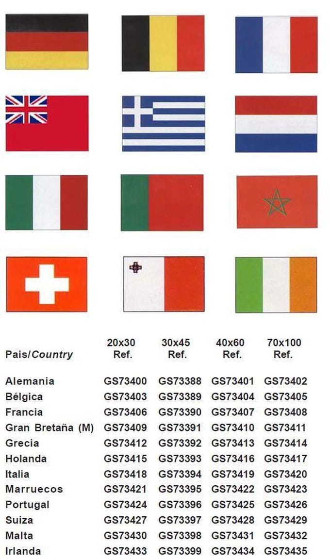 Marrokaanse vlag (40X60cm) (GS73422)