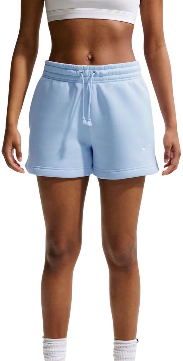 Nike Sportswear Phoenix Fleece Sportshort dames Blauw L/40