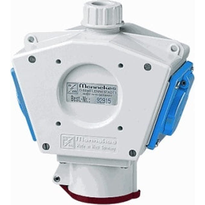Mennekes DELTABOX CEE Stekkerdoos Combinatie - 92915 - E2DKB