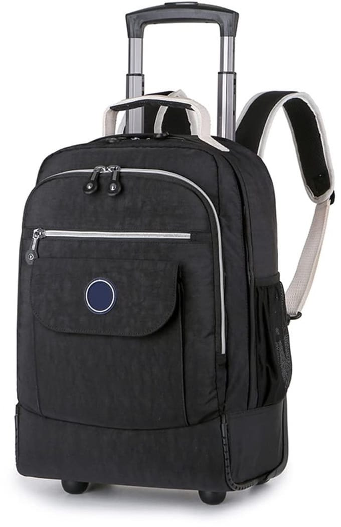 Dailygoods- Schooltas Waterdicht Nylon - Trolley Rugzak - Laptopvak