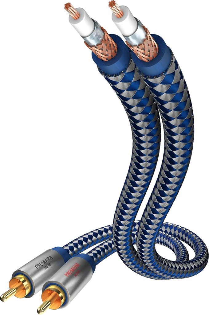 In-akustik Premium Audio kabel Cinch - Cinch 3m
