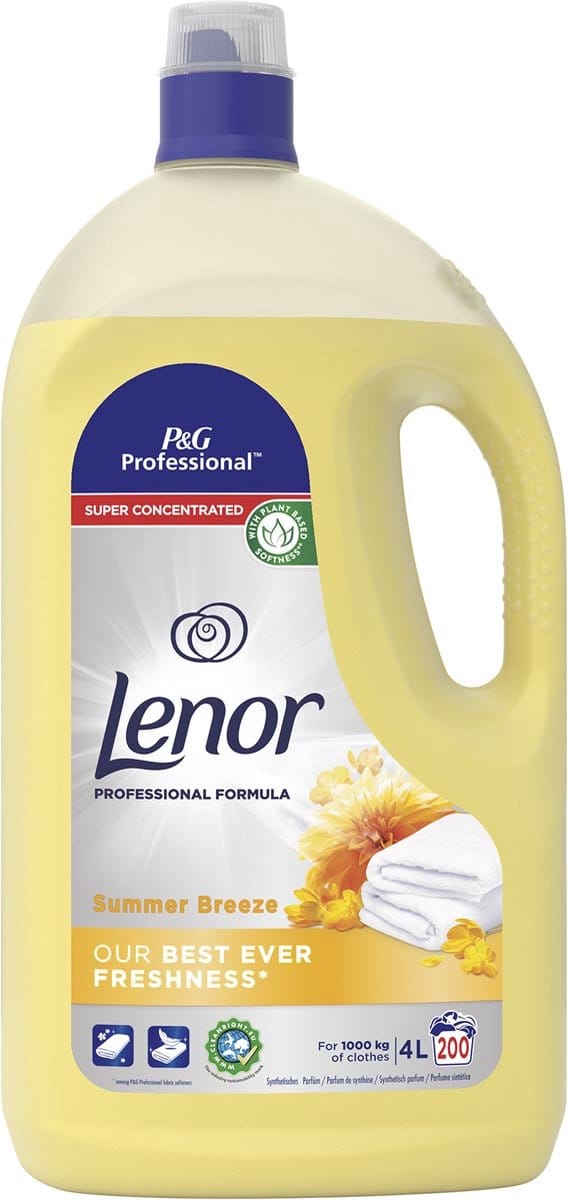 Lenor - Wasverzachter - Summer Breeze - 200wb/4L x 3