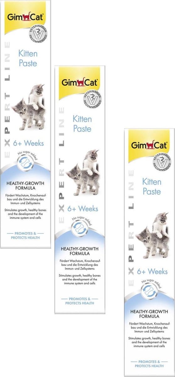 Gimcat Kitten Pasta - Kattensnack - 3 x 50 g