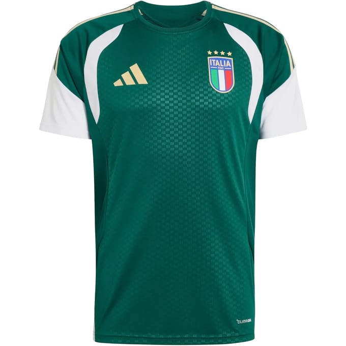 Adidas Italy Truien/Replica's Heren - Groen - Maat M - Poly Mesh