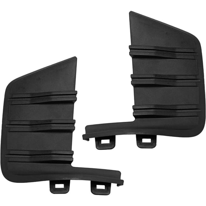 Set van 2 Voorbumper Sierlijsten Voor Chevy Silverado 1500 2019-2022 black