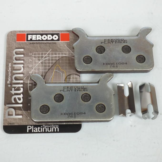 Plaquette de frein Ferodo pour Moto Harley Davidson 1450 Flht 1999 DDV / AR Neuf