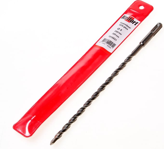 Kelfort Hamerboor SDS-plus diameter 8 x 260/200mm