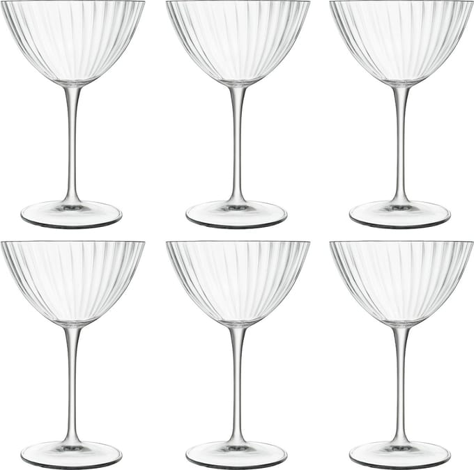 Luigi Bormioli Speakeasy Swing - Cocktailglas - Martiniglas - 22cl - 6 stuks