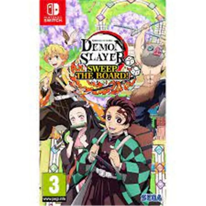 Videogames Koch Media Demon Slayer Kimetsu No Yaiba Sweep The Board! - Switch