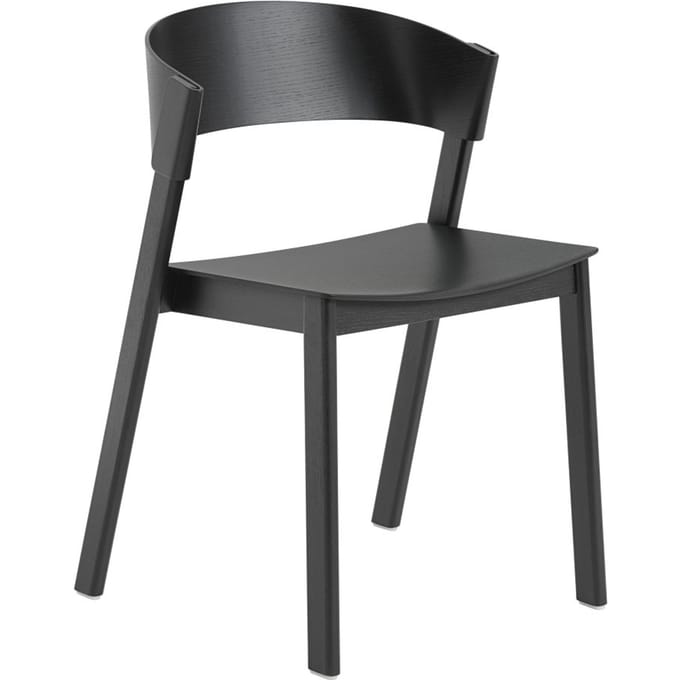Muuto Cover Side Stoel - zwart