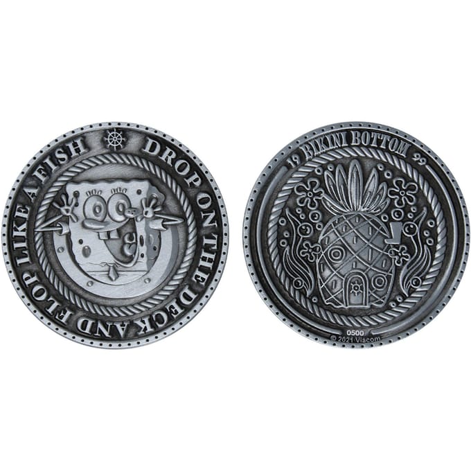 Fanattik SpongeBob SquarePants Limited Edition Collectors Coin