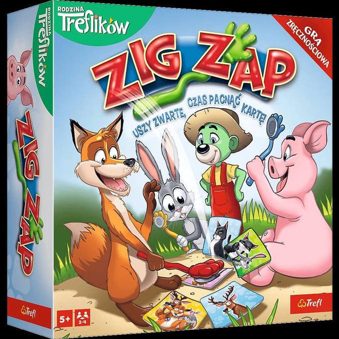 Spel - Zig Zap Treflik Familie Trefl 02821