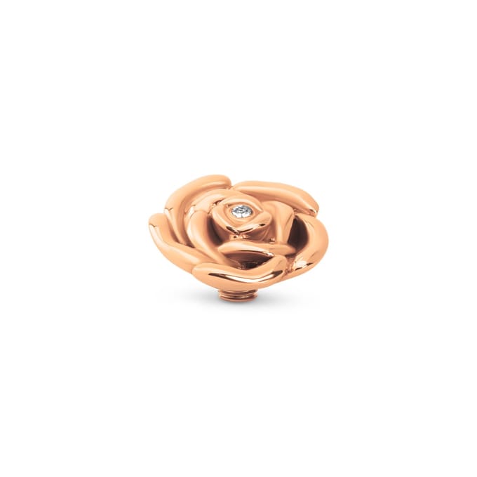 Melano Vivid Rosy CZ Steentje | Rosé