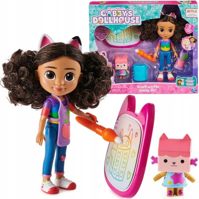 Spinmaster Gabby' Poppenhuis Craft-a-riffic Gabby Girl knuts
