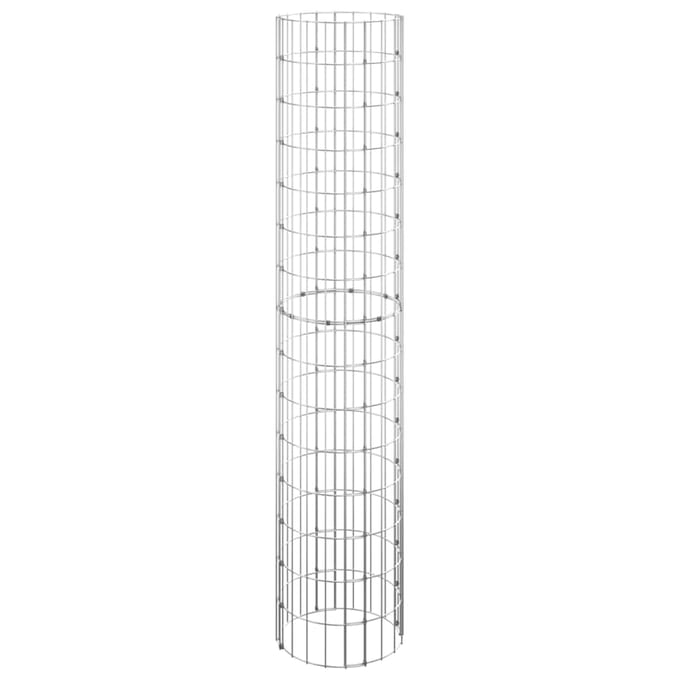 vidaXL - Gabion - paal - rond - Ø30x150 - cm - gegalvaniseerd - staal