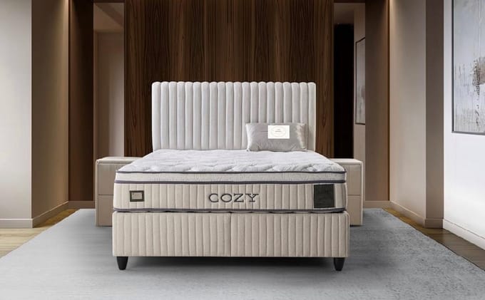 2 Persoons Opberg Boxspring Cozy 140x200