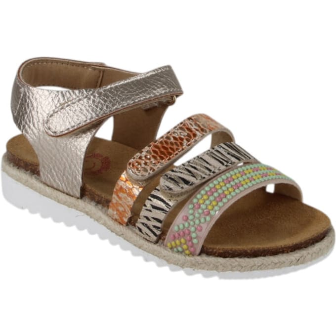Develab Meiden Sandalen Meiden Sandalen - Goudkleur - Maat 29