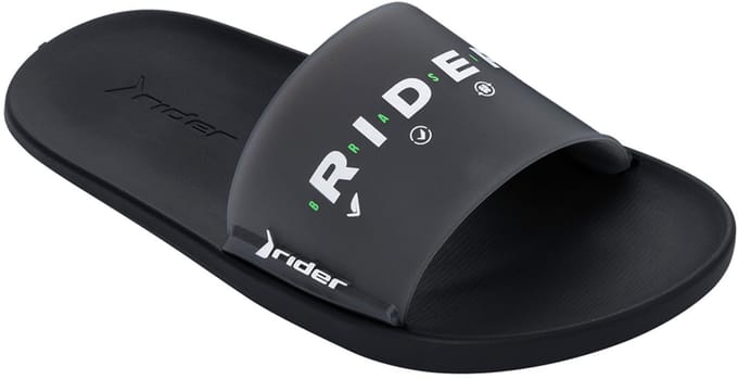 Rider Slippers Heren Graphics Zwart-Wit