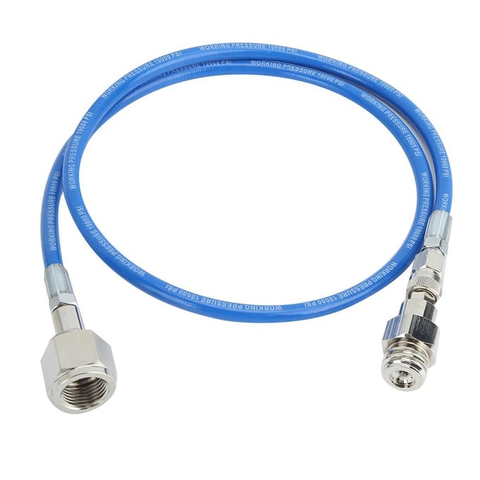 1m/3.3ft Blauwe G1/2-14 CO2 Slang Soda Water Adapter Slang Kit Accessoires voor SodaStream blue