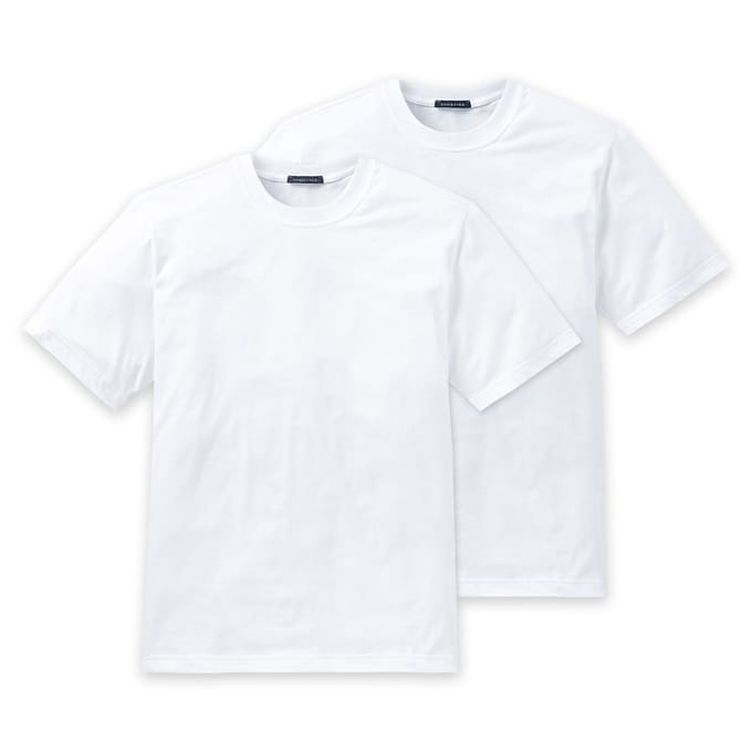 Schiesser American 2P Ronde hals Heren Ondershirt - Maat XL