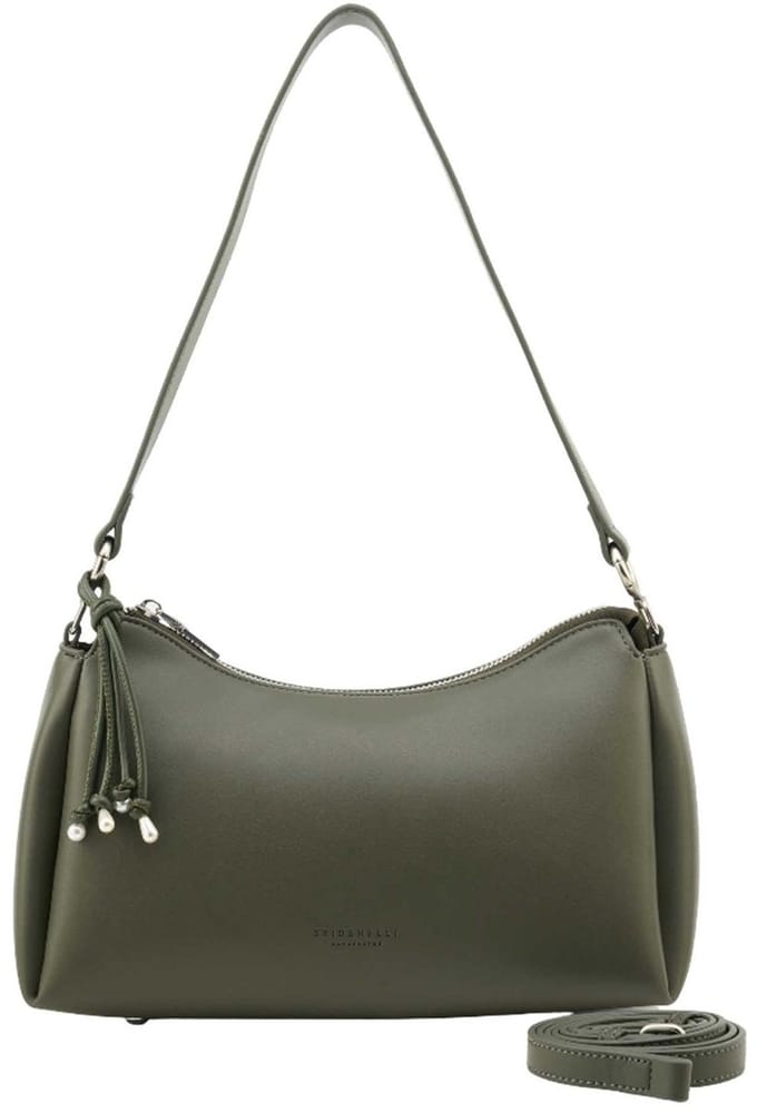 SEIDENFELT MANUFAKTUR schoudertas Sandve Shoulderbag Khaki kaki