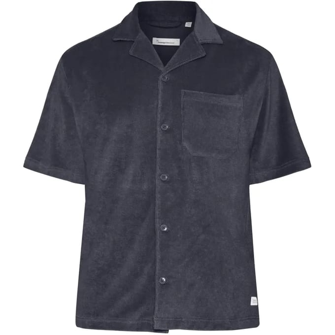 Chemise terry KnowledgeCotton Apparel Gots Vegan Loose fit