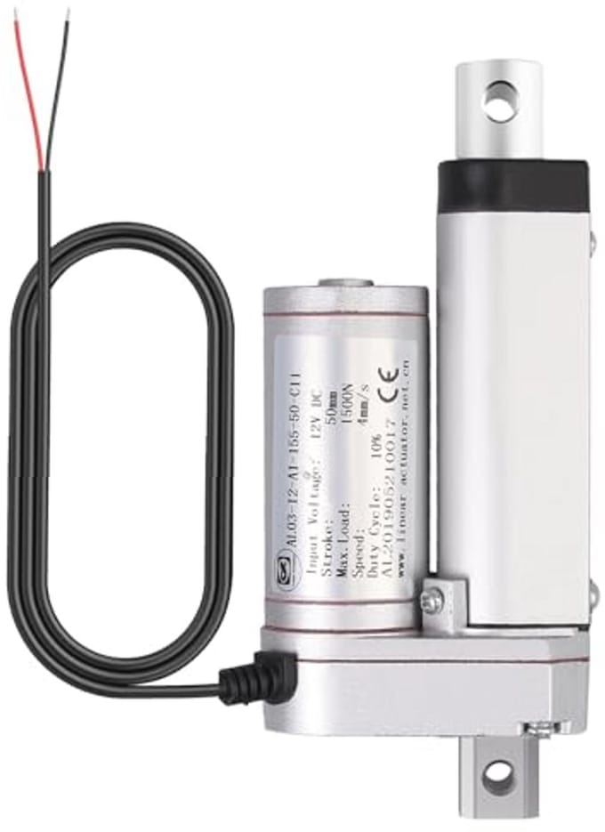 1500N 12V Lineaire Actuator Motor voor Elektrische Toepassingen