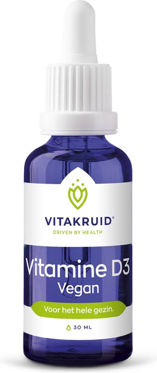Vitakruid Vitamine D3 druppels Vegan - 30 ml