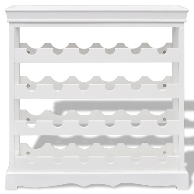 Vidaxl Étagère à Vin Abreu, Blanche