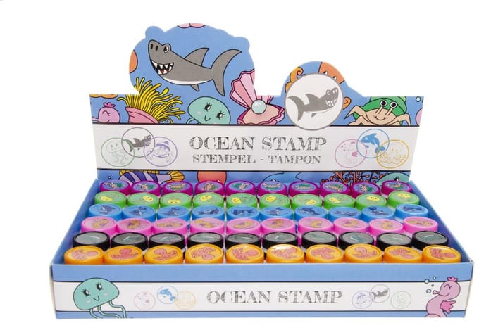 Duckiez stempels Zeedieren - 60 stuks
